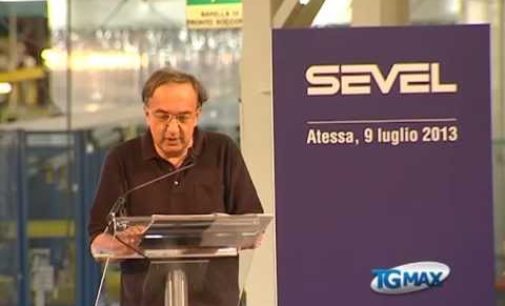 Sevel, Marchionne annuncia investimenti per 700 mln