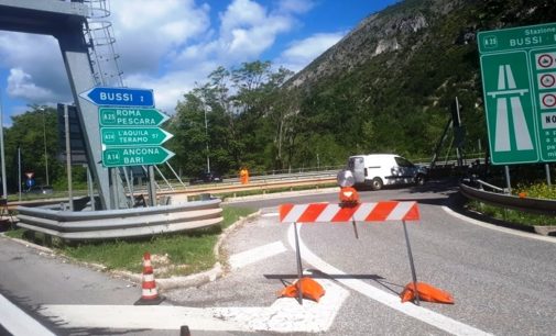 A25: divieto mezzi pesanti tra i caselli di Pratola Peligna e Bussi per tre giorni