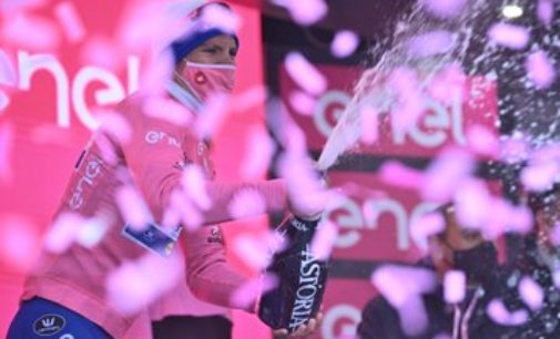 Giro d’Italia: a Roccaraso trionfa Guerreiro, Almeida in rosa