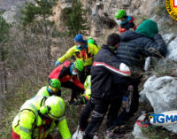 Escursione in montagna Roccamorice durante la zona rossa: ricoverata in rianimazione, sarà sanzionata