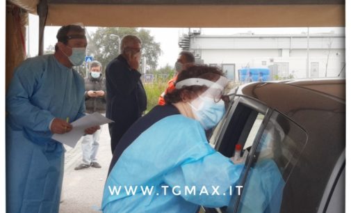 Record test antigenici positivi in provincia di Chieti, tamponi urgenti di conferma ai drive-in
