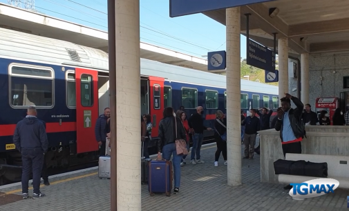 Fossacesia: riattivata la linea ferroviaria Adriatica, traffico regolare