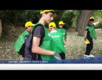 Lanciano: Legambiente ripulisce il parco Diocleziano con gli studenti volontari
