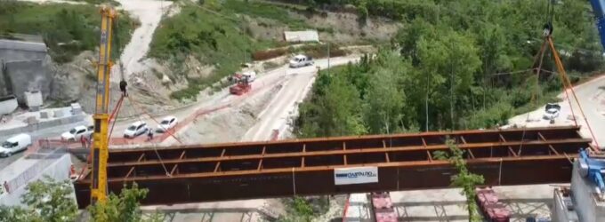 Gamberale: Anas vara il viadotto 2 sulla Fondovalle Sangro 652