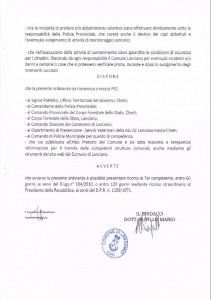 Ordinanza cinghiali pagina 3