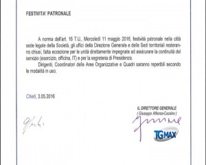 Ordine Servizio Tua San Giustino