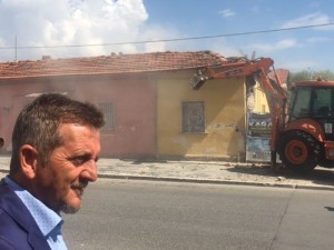 Avezzano - demolita l'ultima casa asismica terremoto 1915