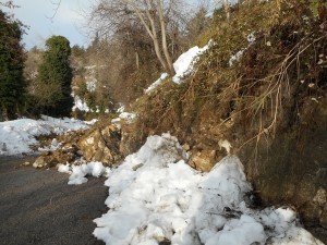 Orsogna frana strada Fraia 2