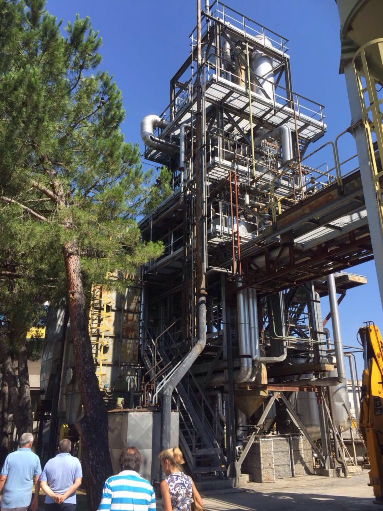 Pescara, sopralluogo Commissione Ambiente a impianto depurazione