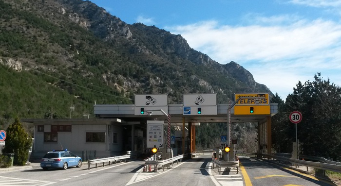 A25 chiusura svincolo Bussi-Popoli il 22 febbraio
