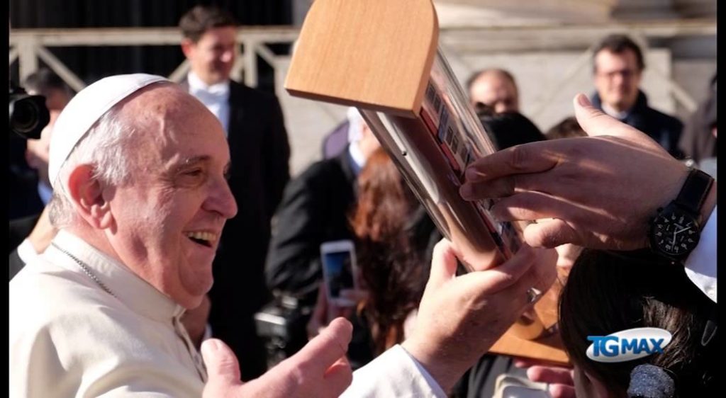 A Papa Francesco il Lupetto della Sangritana