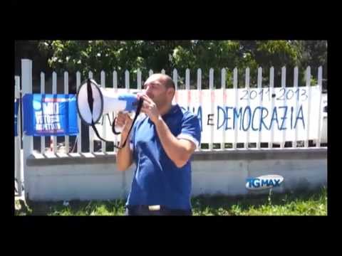 Acqua: blocco contatori, proteste alla Sasi