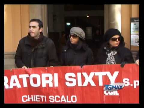 Chieti: vertenza Sixty, sit in dei lavoratori