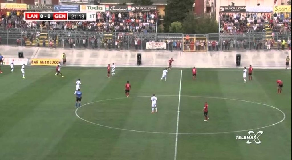 Coppa Italia: V.Lanciano Genoa 0-1 primo tempo