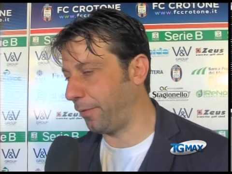 Crotone Lanciano 1-1 Parla mister Roberto D'Aversa