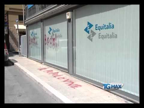 Equitalia, scritte minacciose a Lanciano
