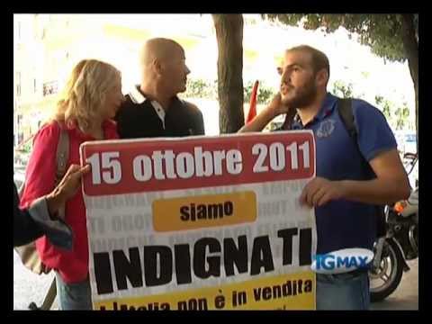 Gli “indignati” manifestano anche a Pescara