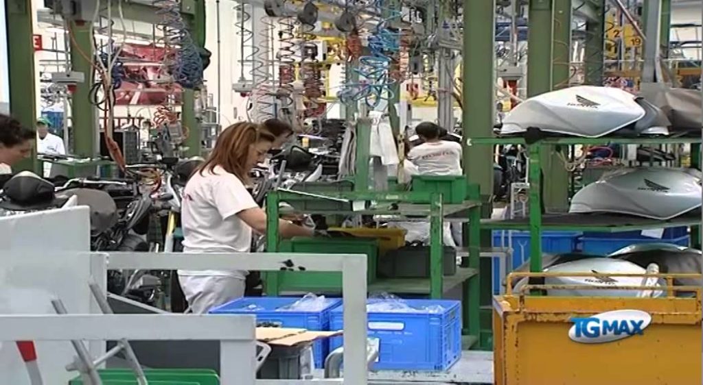 Honda: mancano i pezzi, lunedì tutti in Cig