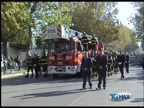 I funerali del vigile eroe