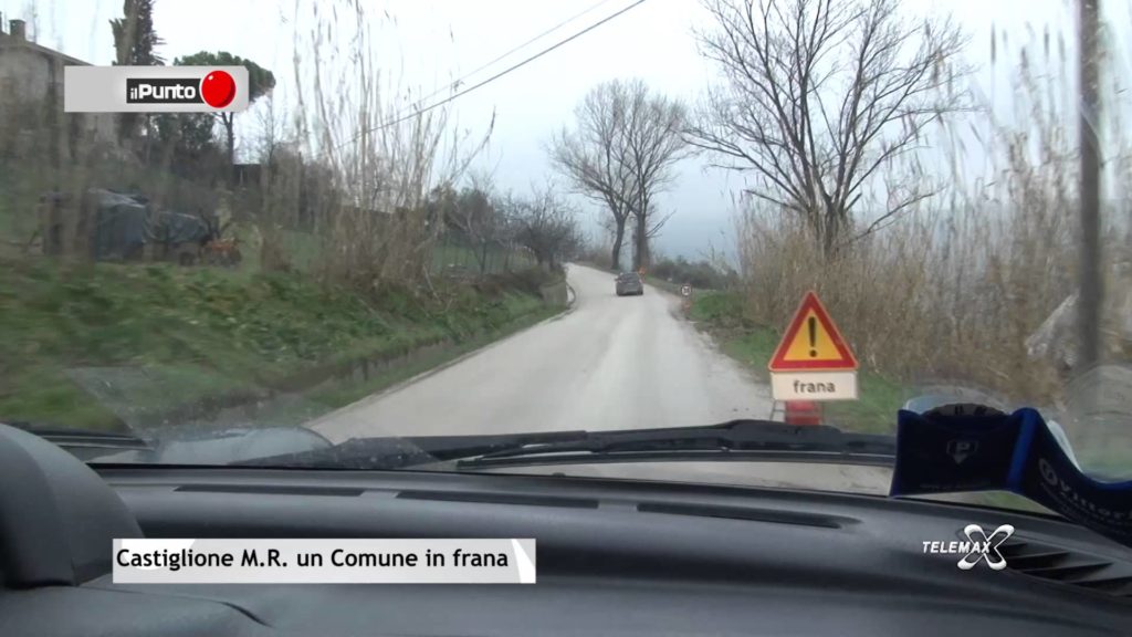 Il Punto Castiglione Messer Raimondo frana a valle