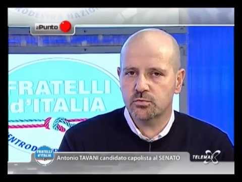 Il Punto Elezioni con Antonio Tavani Fratelli d’Italia