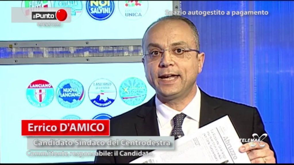Il Punto Errico D'Amico candidato Sindaco per Lanciano