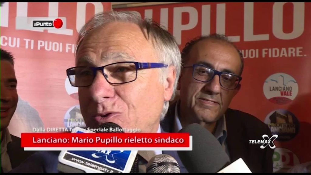 Il Punto Mario Pupillo rieletto sindaco al Ballottaggio di Lanciano