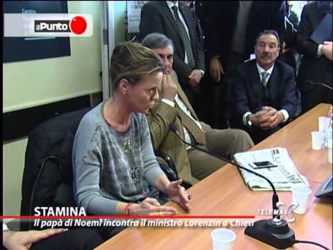 Il Punto STAMINA Il papà di Noemi incontra il ministro Lorenzin