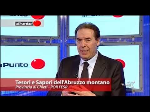 Il Punto “Tesori e Sapori dell’Abruzzo montano” della Provincia di Chieti con E. Di Giuseppantonio