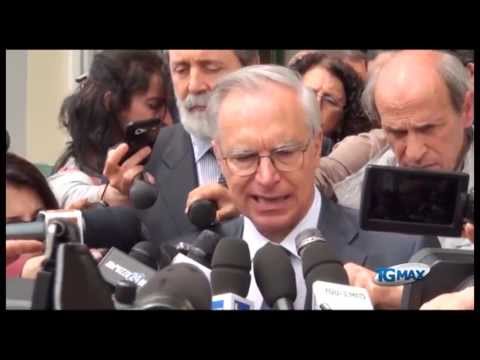 Il segretario Pd Epifani all’Aquila