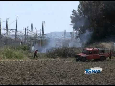 Incendi: 4 roghi nel vastese