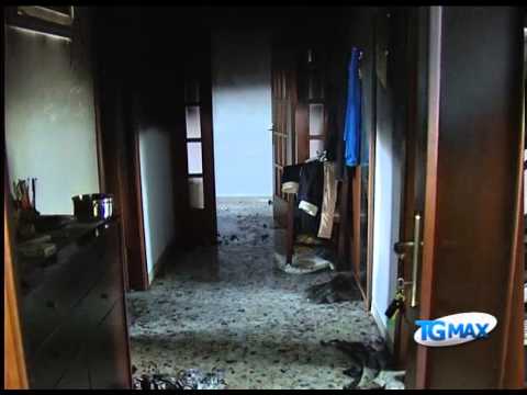 Incendio in casa a Chieti, grave una donna