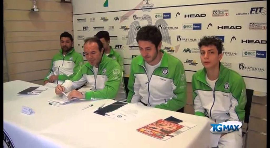 La nuova squadra del Circolo tennis L’Aquila