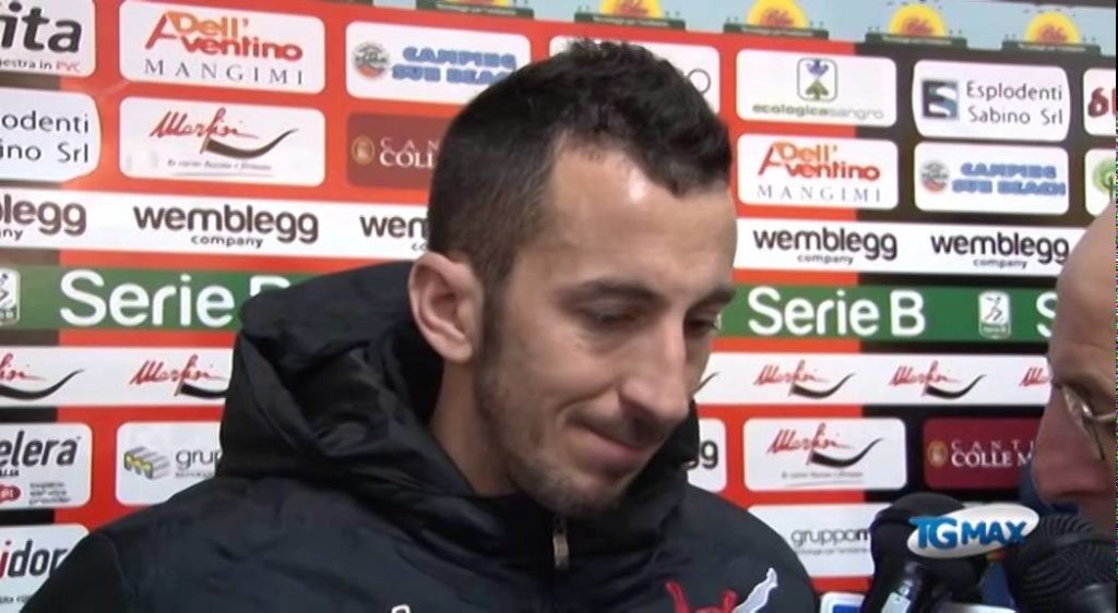 Lanciano Brescia 2-0, parla Domenico Di Cecco