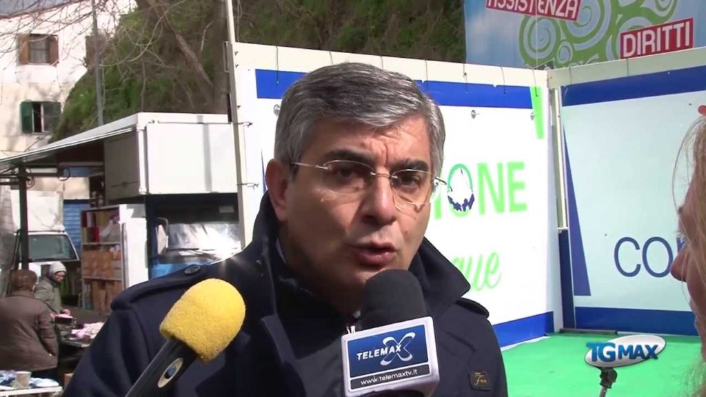 Lanciano, D’Alfonso al mercato per le primarie