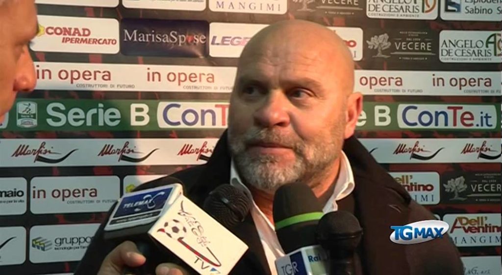 Lanciano Trapani 0-3, parla mister Serse Cosmi