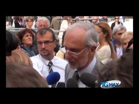 L’Aquila, Napolitano inaugura auditorium Renzo Piano