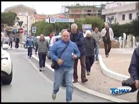 Marineria in corteo da Pozzolano