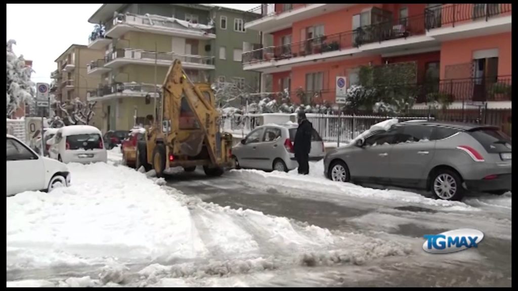 Neve e gelo in Abruzzo