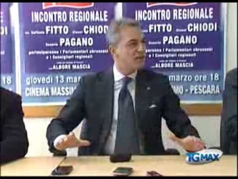Pagano, da Fi ok ufficiale a Chiodi
