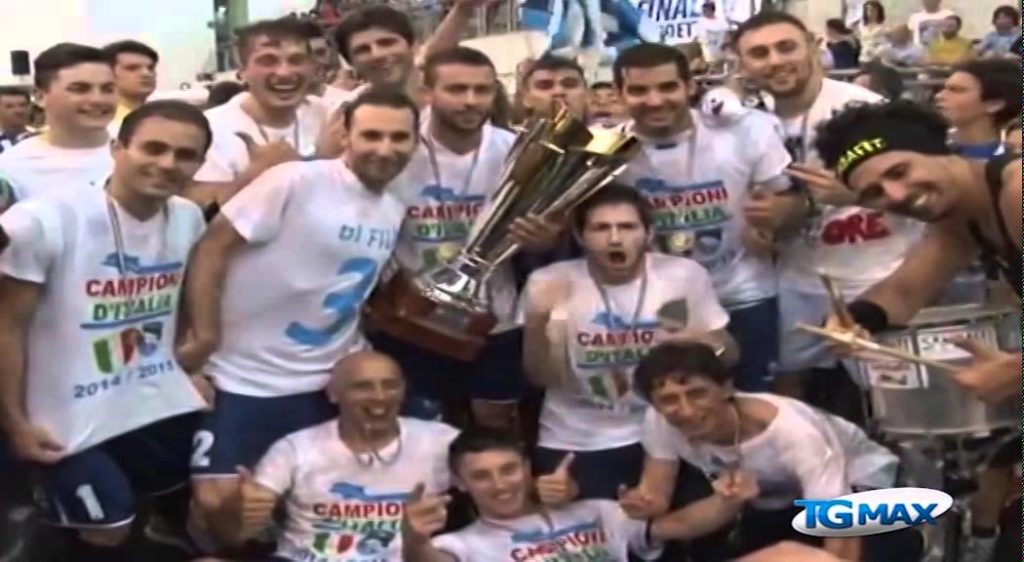 Pescara Calcio a 5, festa in municipio
