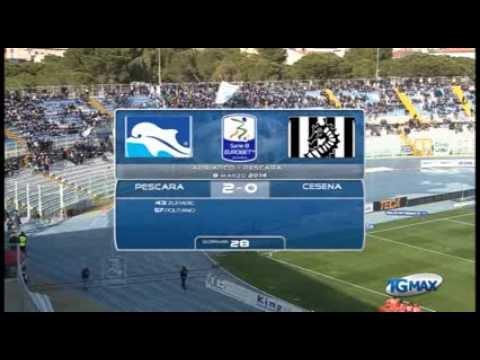 Pescara-Cesena 2-0, prima vittoria per Cosmi