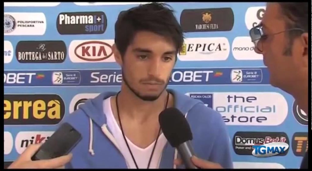 Pescara, la squadra è con Marino