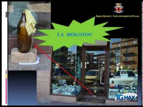 Pescara: tentata estorsione a commerciante con molotov, 2 arresti