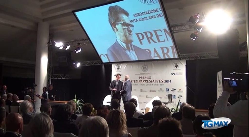 Premio “Socrates Parresiastes” a Fabio Capello