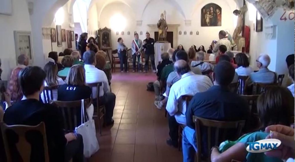 RESTAURATA LA STATUA LIGNEA DEL SEICENTO DI CELESTINO V