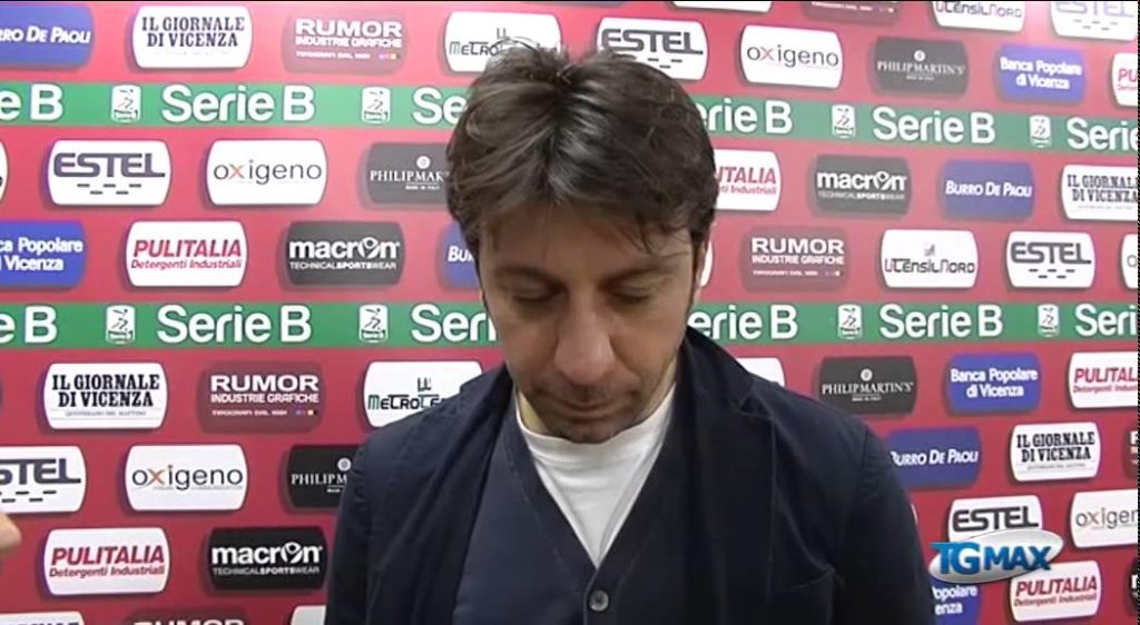 Serie B: Vicenza V.Lanciano 2-2, parla mr D'Aversa