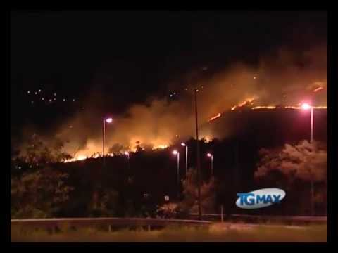 Sospetto incendio doloso ad Altino