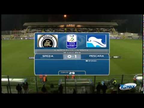 Spezia-Pescara 0-1, segna Sforzini