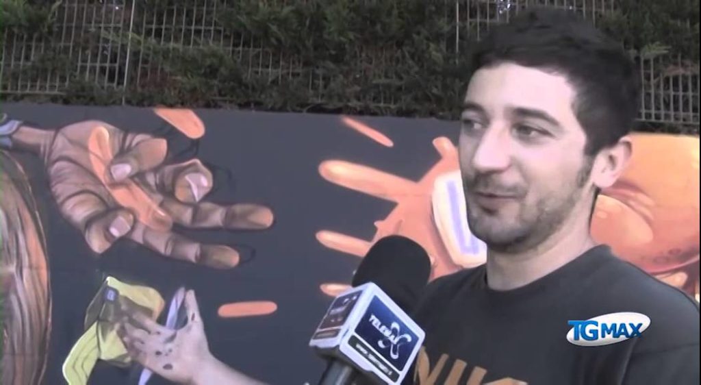 Un graffito per la legalità
